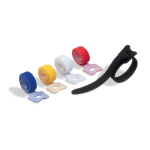 DURABLE BOUCLE ATTACHE-CÂBLE CAVOLINE GRIP TIE - ASSORTIMENT - PAQUET 5 UNITÉS
