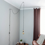 ENVOSTAR MERLO SUSPENSION AVEC PRISE, 1 LAMPE