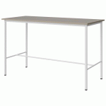 MANGE-DEB. MALIBU 180X80 4P STRAT ABS GRIS U727/BLC 9016