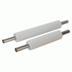 MATFER - ROULEAU À PÂTISSERIE VANNERIE ABS & POIGNÉES INOX 380 MM D.60 MM - 140108