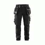 PANTALON DE TRAVAIL ARTISAN + STRETCH NOIR T44 - BLÅKLÄDER - 159918609900C50