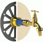 APPLIQUE POUR ROBINET D