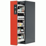ARMOIRE V-MOVE-90-ETAGÈRE-449-ANTHRACITE-ROUGE-4 - ASECOS