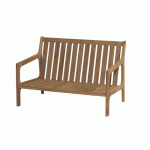 CANAPÉ ST MALO 2 PLACES - ASSISE DOSSIER ET PIÈTEMENT IROKO