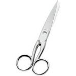 CISEAUX EN MÉTAL, POINTU, DROITIERS, LONGUEUR: 153 MM - LOT DE 7