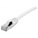 CORDON RJ45 CATEGORIE 6 F/UTP LSOH SNAGLESS BLANC - 1 M