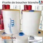 FICELLE DE BOUCHER BLANCHE PAR 6