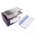 GPV BOÎTE DE 200 ENVELOPPES 110X220MM BLANCHES FENÊTRE 45X100MM 100G AUTO-ADHÉSIVES 5507 QUALITÉ +