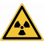 PANNEAU ISO 7010 DANGER MATIÈRES RADIOACTIVES OU RADIATIONS IONISANTES