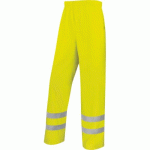 PANTALON DE PLUIE IMPERMÉABLE ET HAUTE VISIBILITÉ - TAILLE M DELTA PLUS
