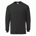 PORTWEST FR11 T-SHIRT MANCHES LONGUES MODAFLAME FR NOIR - TAILLE L
