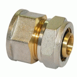 UNION FEMELLE À COMPRESSION POUR TUBE MULTICOUCHE - F12X17 - DIAM 16 MM BOUTTÉ