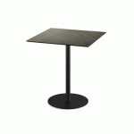 URBAN TABLE DE BISTROT MIDNIGHT MARBLE 70X70 CM - VEBA