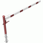 BARRIÈRE PIVOTANTE RENFORT À BÉTONNER POUR CADENAS - 2500MM - SCHAKE