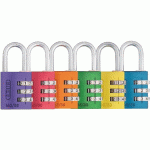 CADENAS COULEUR À COMBINAISON INTERCHANGEABLE 25 MM VERT - MANUTAN COLLECTIVITÉS