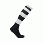 CHAUSSETTE NOW ONE NOIR/BLANC RAYÉ