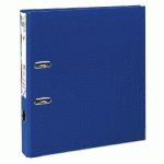 CLASSEUR À LEVIER PREM'TOUCH INTÉRIEUR ET EXTÉRIEUR EN POLYPROPYLÈNE - DOS 50MM - A4 MAXI. - BLEU FONCÉ - LOT DE 10