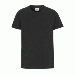 COTTOVER STRETCH COL ROND HOMME - CERTIFIÉ GOTS NOIR - TAILLE XL