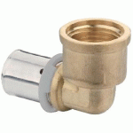 COUDE PER À SERTIR DIAMÈTRE 20 MM AVEC SORTIE À VISSER F20X27 BRICOZOR