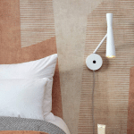IT\'S ABOUT ROMI APPLIQUE MURALE BORDEAUX, BLANC
