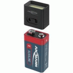 LOT DE 3 - MINI LAMPE LED ACTION AVEC PILE 9V, NOIR