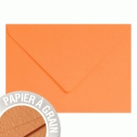 PAQUET DE 5 ENVELOPPES GRAIN DE POLLEN 162X229MM 120G/M² - CURCUMA - LOT DE 10