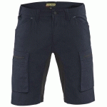 SHORT SERVICES STRETCH MARINE FONCÉ/NOIR TAILLE 46 - BLAKLADER