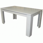 TABLE À MANGER EXTENSIBLE 160/200 CM BLANC KORYNE