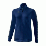 VESTE DE SURVÊTEMENT FEMME - ERIMA - TRACKTOP ESSENTIAL TEAM NAVY/GREY