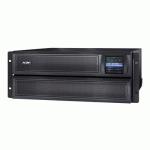 APC SMART-UPS X SMX2200HV - 2200VA, 8X C13 + 2X C19 SORTIE, USB, RUNTIME EXTENSIBLE, PROFONDEUR LIMITÉE