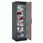 ARMOIRE SÉCURITÉ Q-PEGASUS-90 Q90.195.060.WDACR GRIS/ROUGE - ASECOS