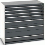 BOTT 1 ARMOIRE À TIROIRS SL-13712-7.2 AVEC 7 TIROIRS POUR CHARGE LOURDE_BOTT
