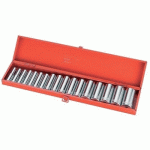 COFFRET DE 17 DOUILLES LONGUES 1/2