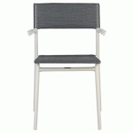 FAUTEUILS ORON ALU SABLE BATYLINE DUO OBSIDIAN - LAFUMA MOBILIER