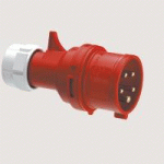 FICHE 400V CEI 309 3P+N+T 16A IP44