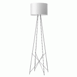 FLOS RAY F2 - LAMPE SUR PIED AVEC ABAT-JOUR BLANC