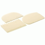 LOT DE 3 RACLEURS