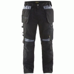 PANTALON DE TRAVAIL ARTISAN NOIR/GRIS TAILLE 40 - BLAKLADER