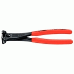 PINCE COUPANTE DE DEVANT DÉMULTIPLIÉE À TÊTE LARGE 180MM - GAINAGE PVC - KNIPEX