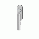 POIGNÉE DE FENÊTRE NEW YORK EF654 - VERROUILLABLE AVEC CLÉ - SATINÉ KARCHER DESIGN