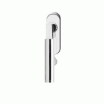 POIGNÉE DE FENÊTRE TASMANIA EF314 ROSACE OVALE -VERROUILLABLE AVEC CLÉ -POLI KARCHER DESIGN