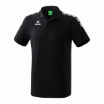 POLO - ERIMA - 5-C ESSENTIAL NOIR/BLANC