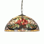 ARTISTAR SUSPENSION ARIADNE STYLE TIFFANY À 1 LAMPE