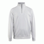 SWEAT COL CAMIONNEUR BLANC TAILLE L - BLAKLADER