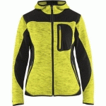 VESTE DE TRAVAIL TRICOTÉE À CAPUCHE FEMME TAILLE XS - BLAKLADER