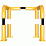ARCEAU DOUBLE ARCEAU À CHEVILLER-JAUNE/NOIR-750X650MM - SCHAKE