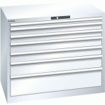 ARMOIRE 7 TIROIRS 1023X725X850MM-CAPACITÉ 75KG-BLANC - LISTA