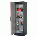 ARMOIRE SÉCURITÉ Q-PEGASUS-90 Q90.195.060.WDAC GRIS/ROUGE - ASECOS