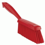 BALAYETTE 330 MM FIBRES SOUPLES ROUGE MANCHE ERGONOMIQUE - VIKAN