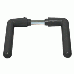BÉQUILLE DOUBLE 710 ARCOLOR CARRÉ 7MM 38/48 NOIR - VACHETTE - 007843